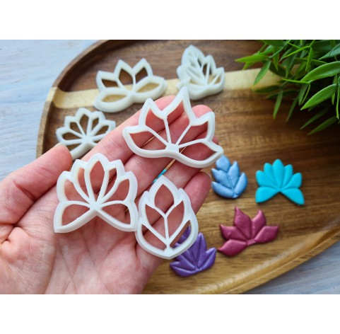 "Earring, style 17", set of 6 cutters, one clay cutter or FULL set