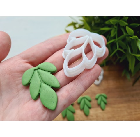 "Earring, style 30", set of 4 cutters, one clay cutter or FULL set