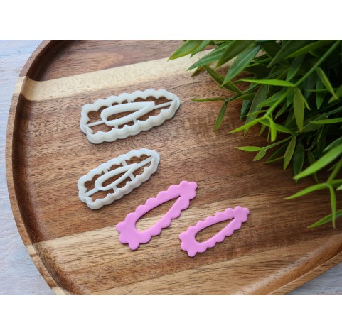 "Hairpin, style 1", set of 2 cutters, one clay cutter or FULL set
