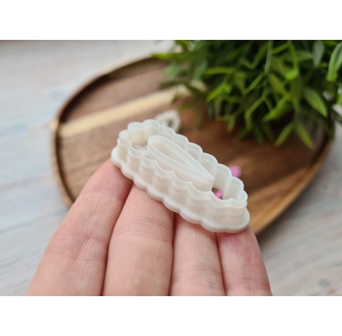 "Hairpin, style 1", set of 2 cutters, one clay cutter or FULL set