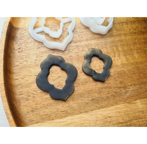 "Earring, style 37", set of 2 cutters, one clay cutter or FULL set