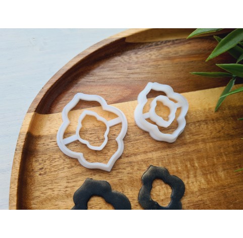 "Earring, style 37", set of 2 cutters, one clay cutter or FULL set