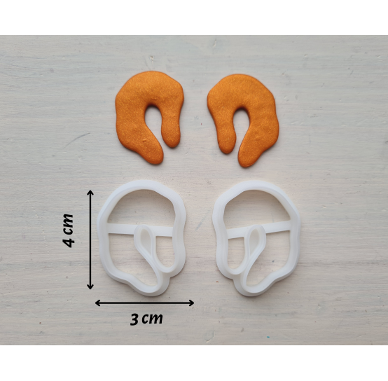 "Earring, style 42", set of 2 cutters