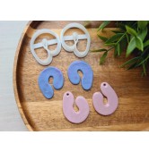 "Earring, style 43", set of 2 cutters
