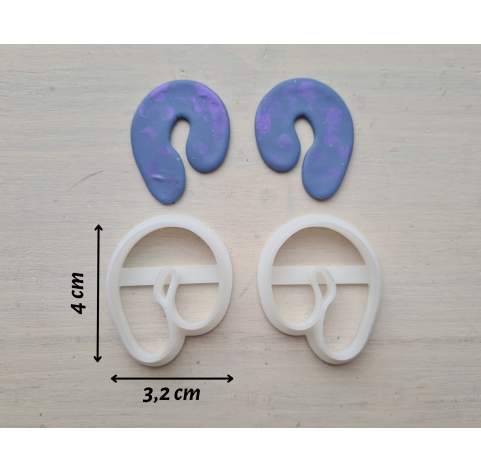 "Earring, style 43", set of 2 cutters