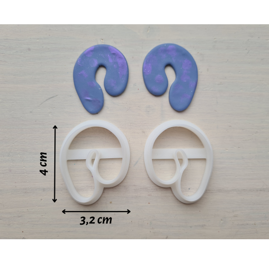 "Earring, style 43", set of 2 cutters