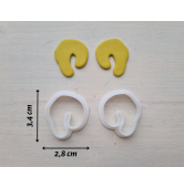 "Earring, style 44", set of 2 cutters