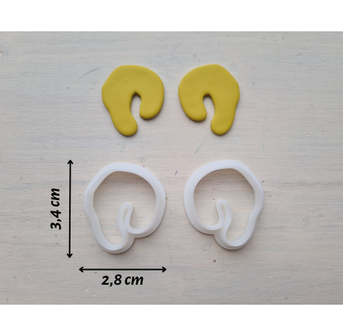 "Earring, style 44", set of 2 cutters