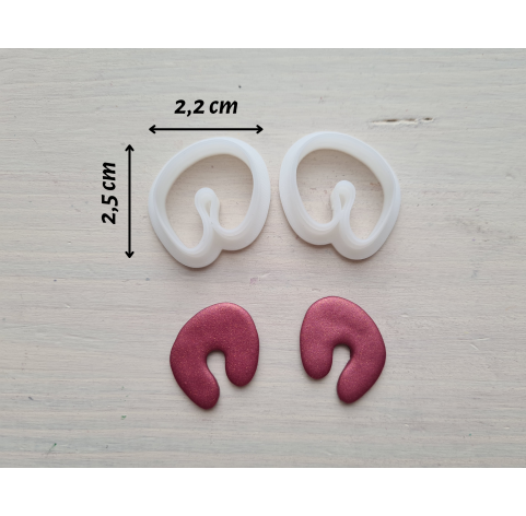 "Earring, style 46", set of 2 cutters