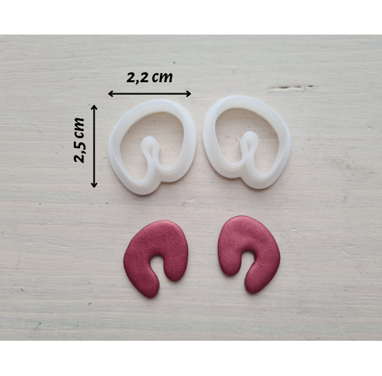 "Earring, style 46", set of 2 cutters