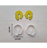 "Earring, style 47", set of 2 cutters