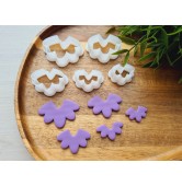 "Earring, style 53", set of 5 cutters, one clay cutter or FULL set