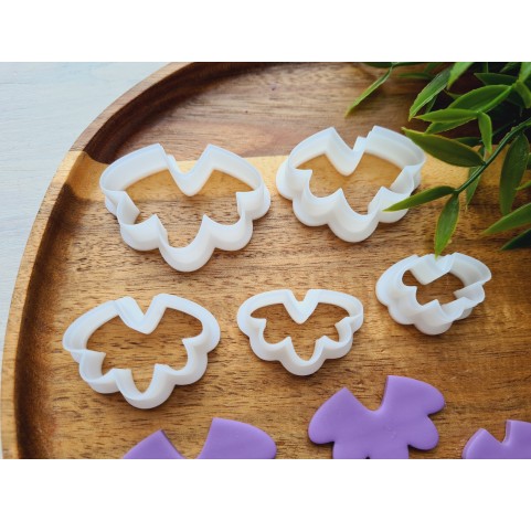 "Earring, style 53", set of 5 cutters, one clay cutter or FULL set