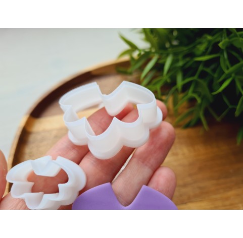 "Earring, style 53", set of 5 cutters, one clay cutter or FULL set