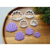 "Earring, style 51", set of 4 cutters, one clay cutter or FULL set