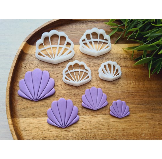 "Earring, style 51", set of 4 cutters, one clay cutter or FULL set