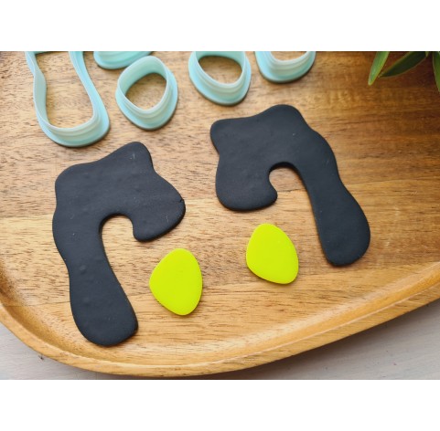 "Earring, style 54, 2 parts, set of 2 cutters"