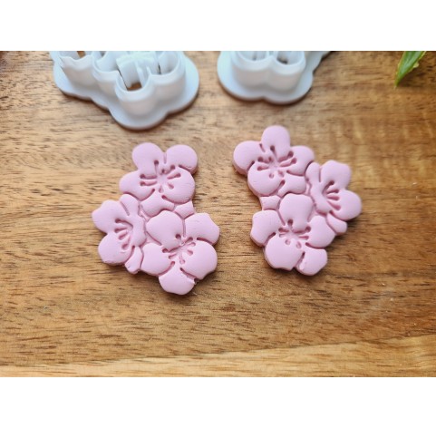 "Flower bouquet", set of 2 cutters