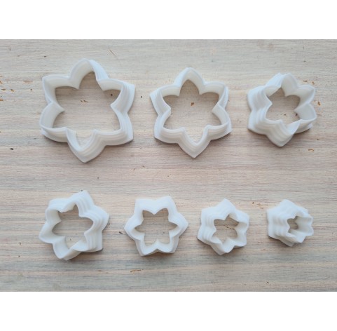 "Lily of the valley", set of 7 cutters, one clay cutter or FULL set