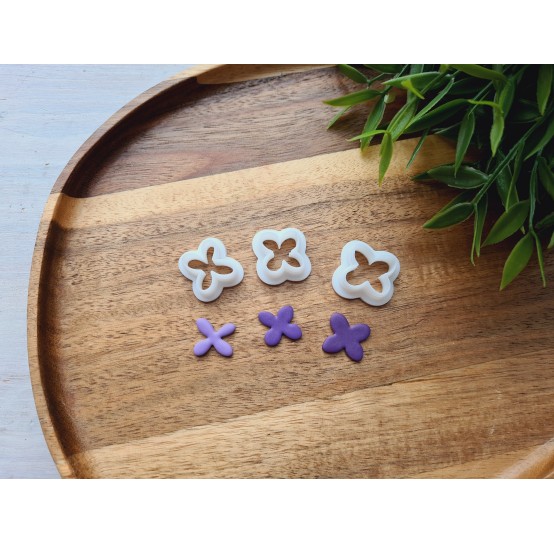 "Lilac flower", set of 3 cutters