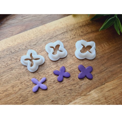"Lilac flower", set of 3 cutters