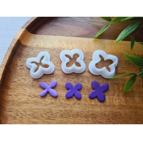 "Lilac flower", set of 3 cutters