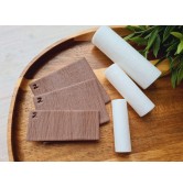 Wood texture roller, style 2, for polymer clay, one clay roller or FULL set