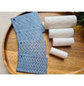 Checker plate pattern texture roller, style 8, for polymer clay, one clay roller or FULL set