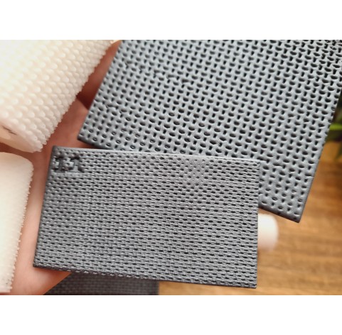 Grid plate pattern texture roller, style 11, for polymer clay, one clay roller or FULL set