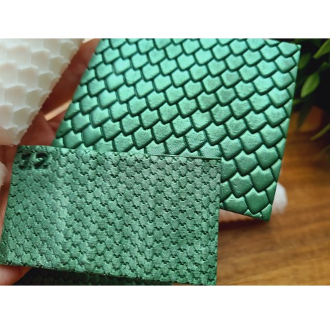 Small scale pattern texture roller, style 12, for polymer clay, one clay roller or FULL set