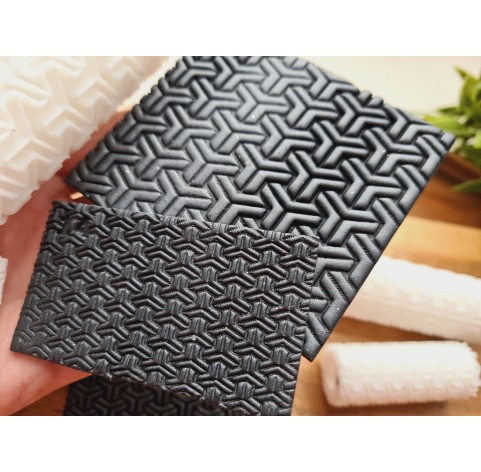 3D cube pattern texture roller, style 14, for polymer clay, one clay roller or FULL set