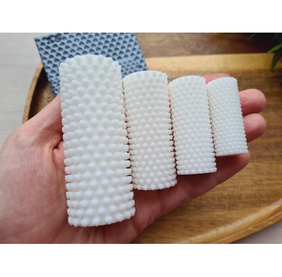Perforated plate pattern texture roller, style 15, for polymer clay, one clay roller or FULL set