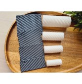 Carbon pattern texture roller, style 17, for polymer clay, one clay roller or FULL set
