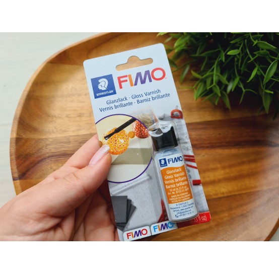 FIMO Water-based varnish, gloss, with brush, 10 ml