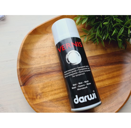 Darwi varnish spray, matt, 400 ml. BALTIC STATES ONLY