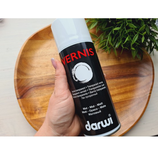 Darwi varnish spray, matt, 400 ml. BALTIC STATES ONLY