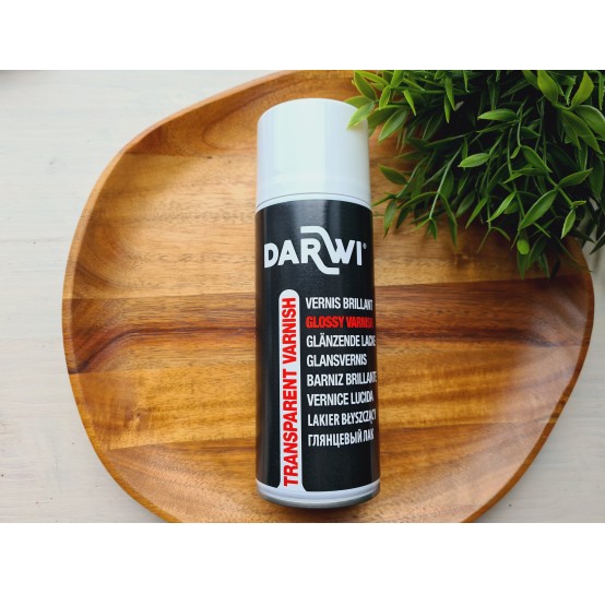 Darwi varnish spray, gloss, 400 ml. BALTIC STATES ONLY