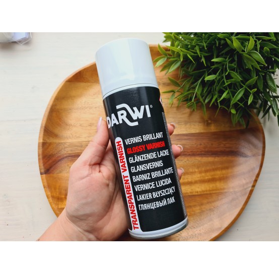 Darwi varnish spray, gloss, 400 ml. BALTIC STATES ONLY