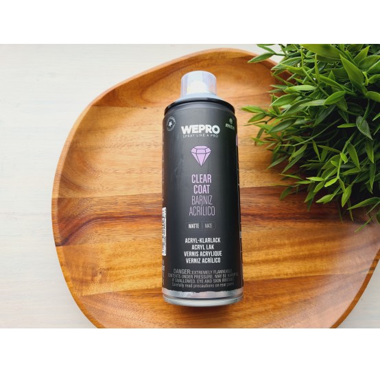 WEPRO Acrylic varnish spray, matte, 400 ml