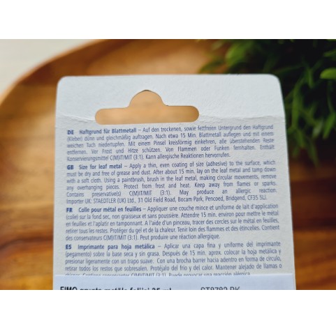 FIMO size primer for metal leaves, 35 ml