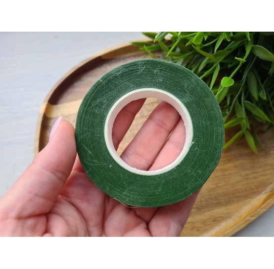 Floral tape, green, 13*27.4 mm