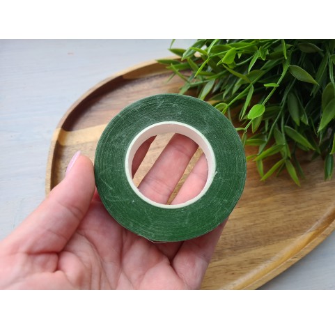 Floral tape, green, 13*27.4 mm