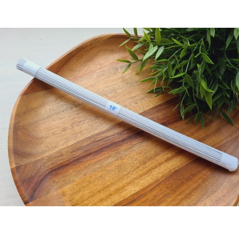 Floristic wire, white, size 18, 30 cm, 100 pcs.