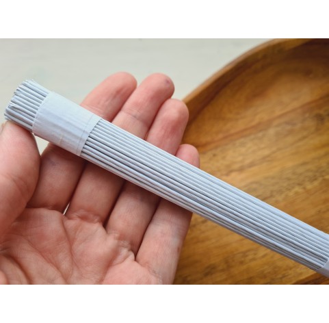 Floristic wire, white, size 18, 30 cm, 100 pcs.