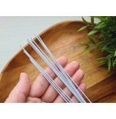 Floristic wire, white, size 18, 30 cm, 10 pcs.