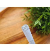 Floristic wire, white, size 20, 30 cm, 100 pcs.