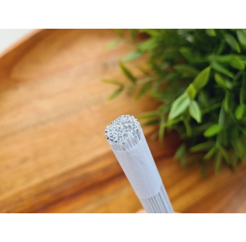 Floristic wire, white, size 20, 30 cm, 100 pcs.