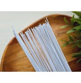 Floristic wire, white, size 20, 30 cm, 100 pcs.
