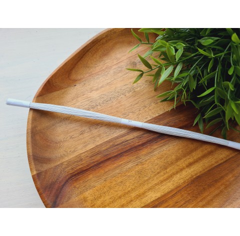 Floristic wire, white, size 30, 30 cm, 100 pcs.