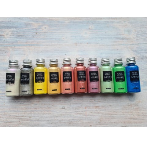 Pastel color pigments SAHARA, set of 10 colors, 100 g